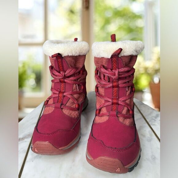 🔥 KEEN || Winter Snow Insulated Terradora Apres Fur Lined Hiking Boot Size 5 - Picture 16 of 16